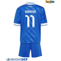 Maglie da calcio Real Madrid Rodrygo Goes #11 Terza Maglia Bambino 2025-26 Manica Corta + Pantaloni corti)